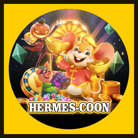 Imagem promocional da HERMESCOON mostrando a plataforma e suas vantagens